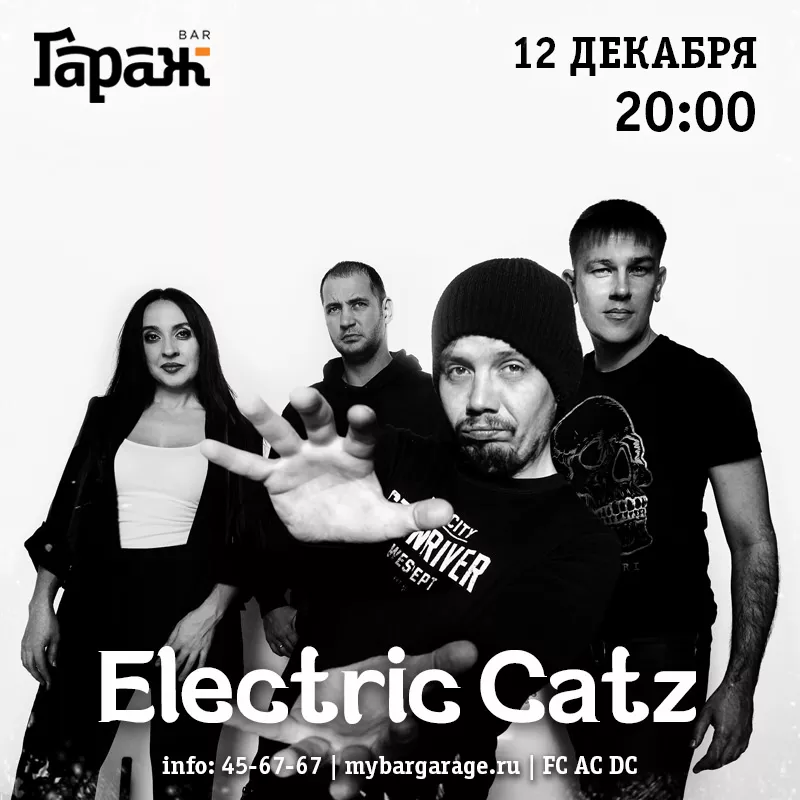 Electric Catz. Бар Гараж